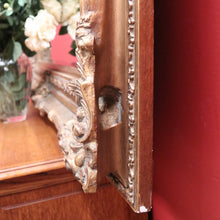 Load image into Gallery viewer, x SOLD Vintage French Gilt Framed Mirror, Heavily Ornate Gilt Timber and Plaster Mirror B11113
