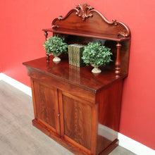 Load image into Gallery viewer, x SOLD Antique English Chiffonier, English Mahogany Sideboard, Hall Cabinet or Cupboard. B9736
