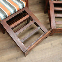 Load image into Gallery viewer, x SOLD Pair of Vintage Oak Recliner Outdoor Indoor Armchairs B10708
