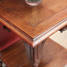 Load image into Gallery viewer, x SOLD Antique French Hall Table, Two Tier Lamp Table, Jardinière Stand Plant Stand B10259
