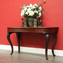 Load image into Gallery viewer, x SOLD Antique Sofa Table Hall Table Australian Cedar Side Table or Office Desk Console. B9762
