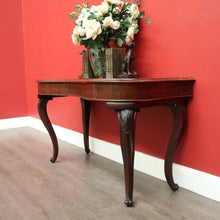 Load image into Gallery viewer, x SOLD Antique Sofa Table Hall Table Australian Cedar Side Table or Office Desk Console. B9762
