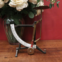 Load image into Gallery viewer, Antique/Vintage German Post Office Scales, Brass, Cast Iron Home Decor Scales B10176
