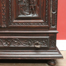 Load image into Gallery viewer, x Sold Antique Bookcase, Brittany, France Two Door Bookcase or China Display Cabinet B10454
