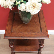 Load image into Gallery viewer, x SOLD Antique French Hall Table, Two Tier Lamp Table, Jardinière Stand Plant Stand B10259
