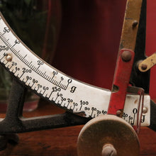 Load image into Gallery viewer, x SOLD Antique/Vintage German Post Office Scales, Brass, Cast Iron Home Decor Scales B10176
