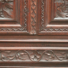 Load image into Gallery viewer, x Sold Antique Bookcase, Brittany, France Two Door Bookcase or China Display Cabinet B10454
