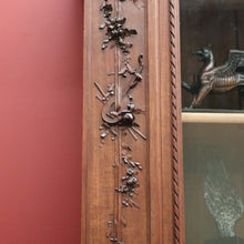 Load image into Gallery viewer, x SOLD Antique French Walnut Bookcase, French Linen Press or Walnut China Cabinet Glass B11111
