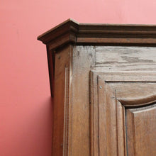 Load image into Gallery viewer, x SOLD Antique French Cloak Cabinet, French Hall Cupboard, Oak Wardrobe Armoire Drawer B10804
