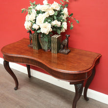 Load image into Gallery viewer, x SOLD Antique Sofa Table Hall Table Australian Cedar Side Table or Office Desk Console. B9762
