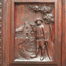 Load image into Gallery viewer, x Sold Antique Bookcase, Brittany, France Two Door Bookcase or China Display Cabinet B10454
