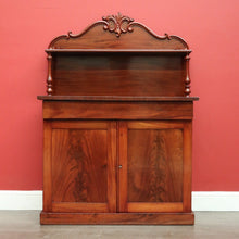 Load image into Gallery viewer, x SOLD Antique English Chiffonier, English Mahogany Sideboard, Hall Cabinet or Cupboard. B9736
