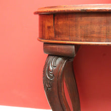 Load image into Gallery viewer, x SOLD Antique Sofa Table Hall Table Australian Cedar Side Table or Office Desk Console. B9762

