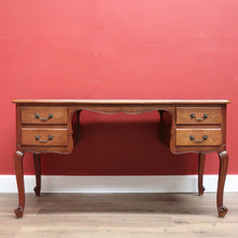 Load image into Gallery viewer, x SOLD Vintage French Cherrywood 4 Drawer Office Writing Ladies Desk B10723
