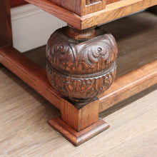 Load image into Gallery viewer, x SOLD Antique Dutch Hall Cabinet Sideboard, TV Unit.  Hall Cabinet Stationery Cupboard B10540
