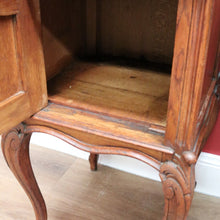 Load image into Gallery viewer, X SOLD Pair of Antique French Bedside Tables, Bedside Cabinets, Lamp Side Tables Marble B10653
