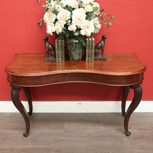 Load image into Gallery viewer, x SOLD Antique Sofa Table Hall Table Australian Cedar Side Table or Office Desk Console. B9762
