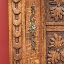 Load image into Gallery viewer, x SOLD Antique Dutch Hall Cabinet Sideboard, TV Unit.  Hall Cabinet Stationery Cupboard B10540

