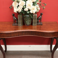 Load image into Gallery viewer, x SOLD Antique Sofa Table Hall Table Australian Cedar Side Table or Office Desk Console. B9762
