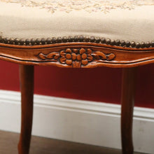 Load image into Gallery viewer, x SOLD Vintage French Chair, French Tapestry Seat Back Ladies Chair, Hall Bedroom Chair B11051
