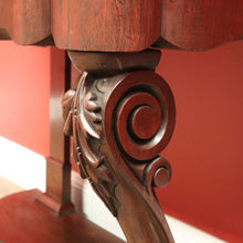 Load image into Gallery viewer, x SOLD Antique Australian Cedar Hall Table, Console Table, Single Drawer Sofa Table B10800
