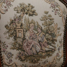 Load image into Gallery viewer, x SOLD Vintage French Chair, French Tapestry Seat Back Ladies Chair, Hall Bedroom Chair B11051

