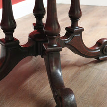 Load image into Gallery viewer, x SOLD Antique Australian Cedar Oval Table, Dining Table, Glass Top Kitchen, Hall Table B11099
