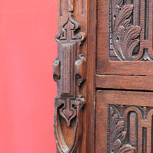Load image into Gallery viewer, x SOLD Antique French Chest of Drawers, French Oak and Brass Carved Hall Chest Cabinet B10882
