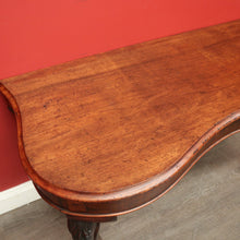 Load image into Gallery viewer, x SOLD Antique Sofa Table Hall Table Australian Cedar Side Table or Office Desk Console. B9762
