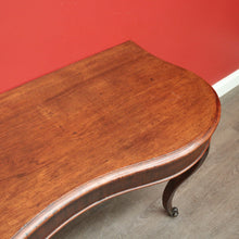 Load image into Gallery viewer, x SOLD Antique Sofa Table Hall Table Australian Cedar Side Table or Office Desk Console. B9762
