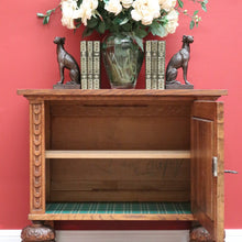 Load image into Gallery viewer, x SOLD Antique Dutch Hall Cabinet Sideboard, TV Unit.  Hall Cabinet Stationery Cupboard B10540

