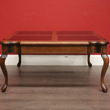 Load image into Gallery viewer, x SOLD Australian Van Treight NSW, Oak and Glass Coffee Table of Square Form. B9863
