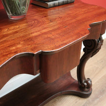 Load image into Gallery viewer, x SOLD Antique Australian Cedar Hall Table, Console Table, Single Drawer Sofa Table B10800

