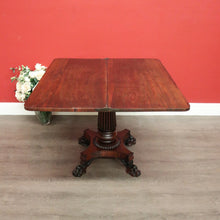 Load image into Gallery viewer, x SOLD Antique English Rosewood Fold Over Breakfast Table, Games Table, Card Table. B9878
