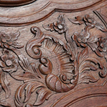 Load image into Gallery viewer, x SOLD Vintage French Oak Writing Bureau, Office Desk, Desk with Drawers Below c1940 B10961
