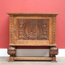 Load image into Gallery viewer, x SOLD Antique Dutch Hall Cabinet Sideboard, TV Unit.  Hall Cabinet Stationery Cupboard B10540
