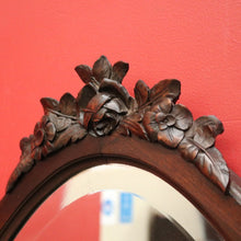 Load image into Gallery viewer, x SOLD Antique French Dressing Table, Twin Pedestal Walnut and Bevelled Mirror Dresser. B10326
