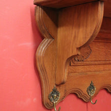 Load image into Gallery viewer, x SOLD Vintage French Coat Rack, 5 Hook Coat, Scarf, Umbrella, Jacket or Hat Rack B11196
