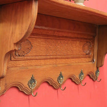Load image into Gallery viewer, x SOLD Vintage French Coat Rack, 5 Hook Coat, Scarf, Umbrella, Jacket or Hat Rack B11196
