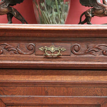 Load image into Gallery viewer, x SOLD Antique French Country Hall Cabinet, French Oak Drinks Cupboard, Side or Foyer Cabinet B10883
