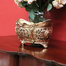 Load image into Gallery viewer, x SOLD Antique French Brass Jardinière, Plant Pot, Antique Table, Cupboard Jardinière B10821

