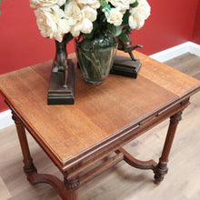 Load image into Gallery viewer, x SOLD Antique French Sofa Table, Drawer Leaf Study Desk, Hall Table Lamp Side Table B10635
