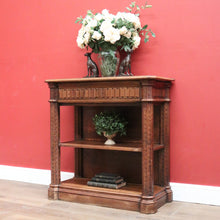 Load image into Gallery viewer, x SOLD Antique Sideboard, Antique French Gothic Church Dumb Waiter Hall Table Console. B11257
