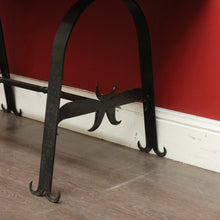 Load image into Gallery viewer, x SOLD Vintage French Spanish Medieval Style Coffee Table, Hand Forged Iron and Oak. B9943
