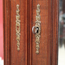 Load image into Gallery viewer, x SOLD Antique French Armoire, Antique Brittany Oak and Mirror 2 Door Wardrobe Cupboard. B10253
