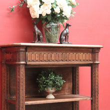Load image into Gallery viewer, x SOLD Antique Sideboard, Antique French Gothic Church Dumb Waiter Hall Table Console. B11257
