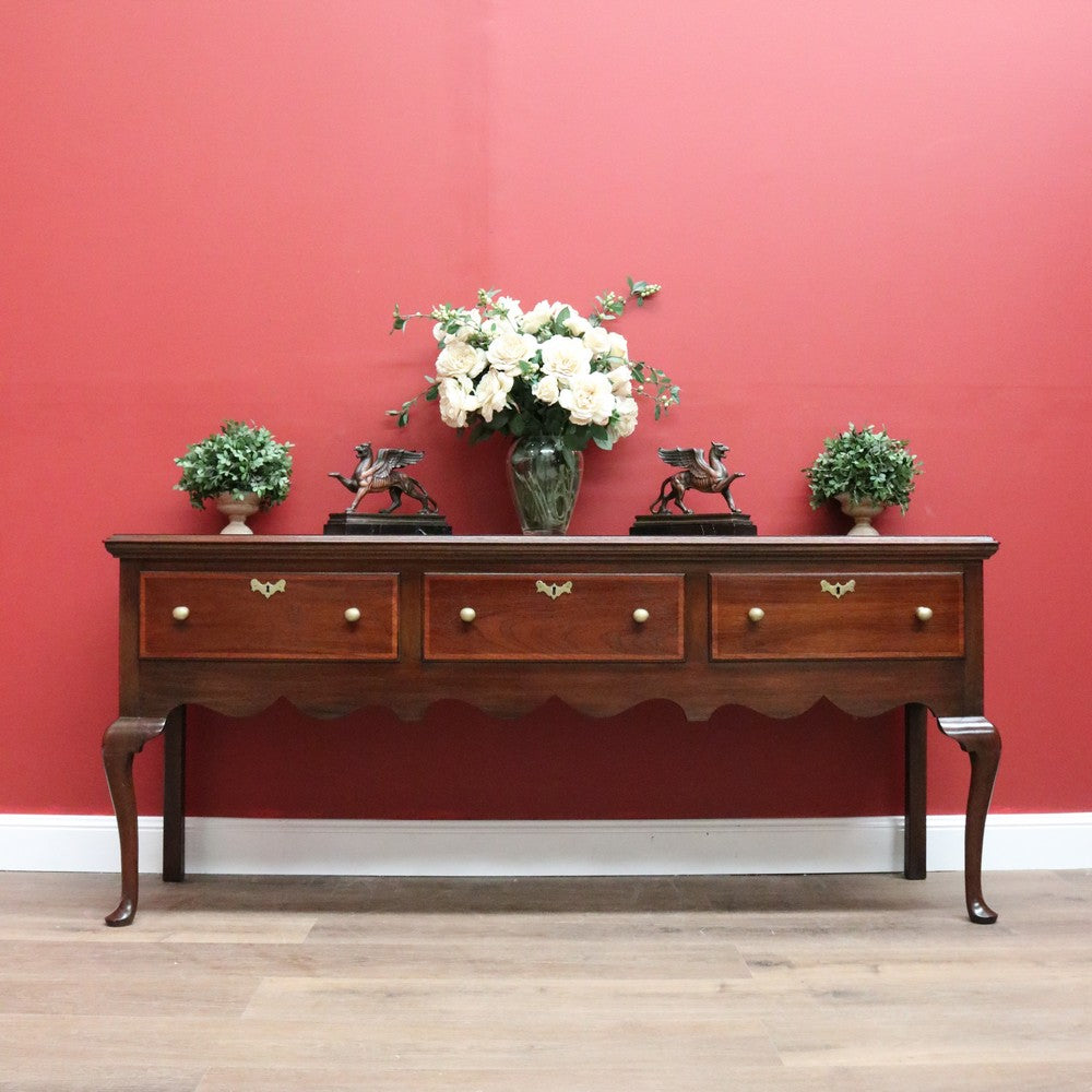 American Henkel Harris 3 Drawer Sideboard, Hall Table Cabinet, Sofa Table B10669