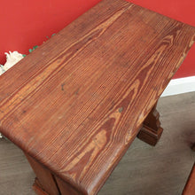 Load image into Gallery viewer, x SOLD Antique French Marriage Celebrant Desk and Bench Seat Wedding Desk and Chair Set B10140
