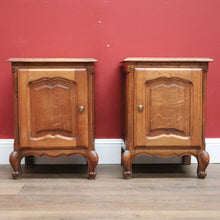 Load image into Gallery viewer, x SOLD Pair of Vintage Lamp Cabinets, pair of Bedside Table, Lamp tables Hall Cabinets. B10957
