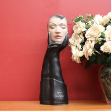 Load image into Gallery viewer, Christian Dior Paris Mannequin, 1930-1970 Shop Display Mannequin. Glove Face. B10476
